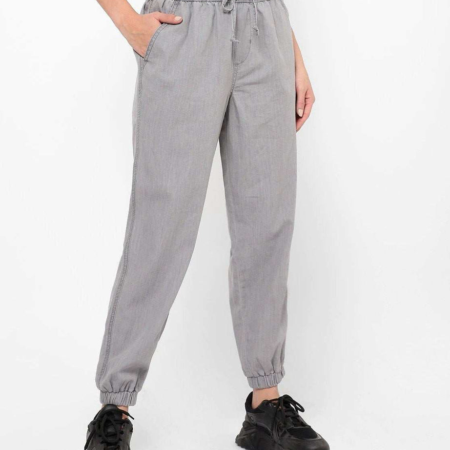 Women Trendy Cotton Joggers Stylish Fancy - Ample To Buy