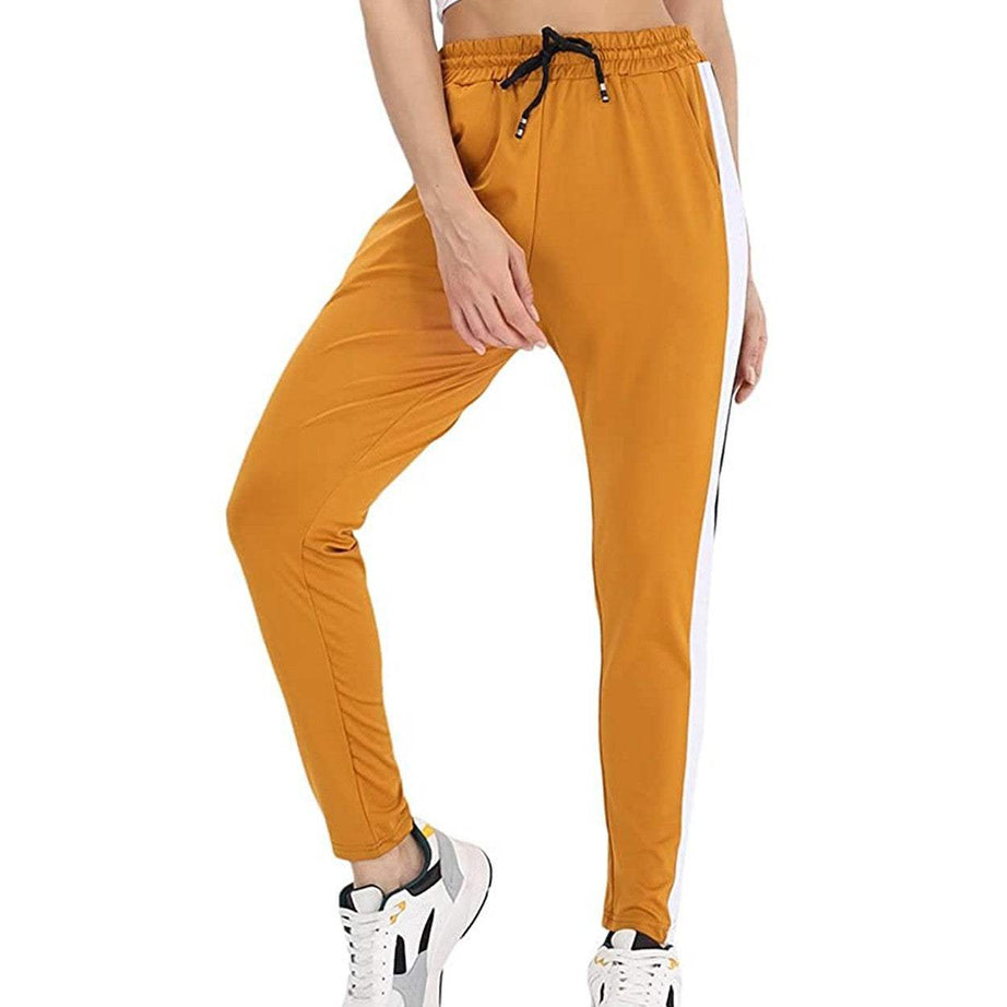 Dull Orange Casual Pant For Women - Ample To Buy