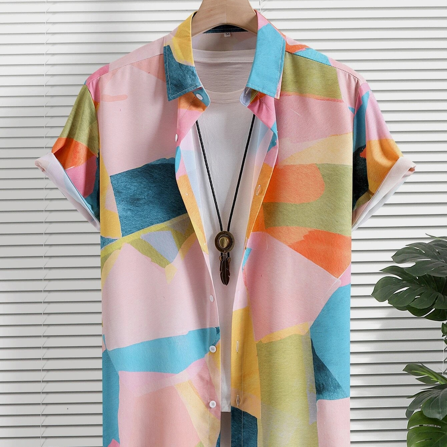 Multi Color Printed Casual Wear Shirt For Men - Ample To Buy