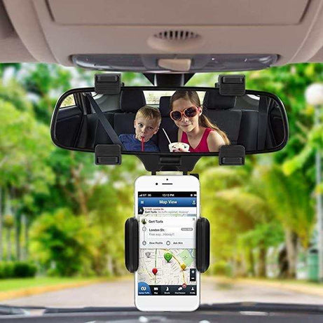 Multifunctional Rearview Mirror Phone Holder - Ample To Buy